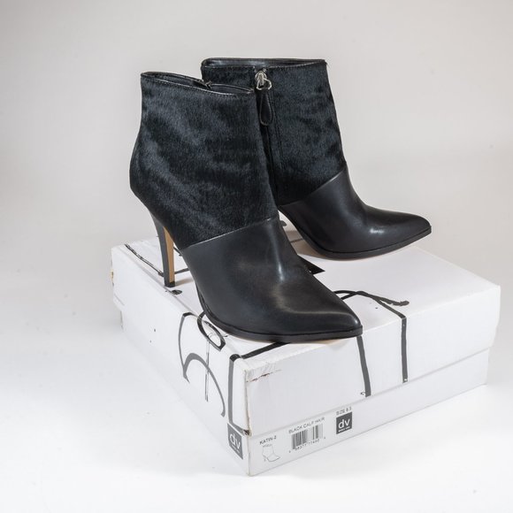 DV by Dolce Vita Women's Katin-2 Calf Hair Bootie, Size 8.5 - Picture 2 of 4